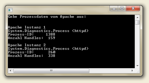 Prozessdaten
        Apache